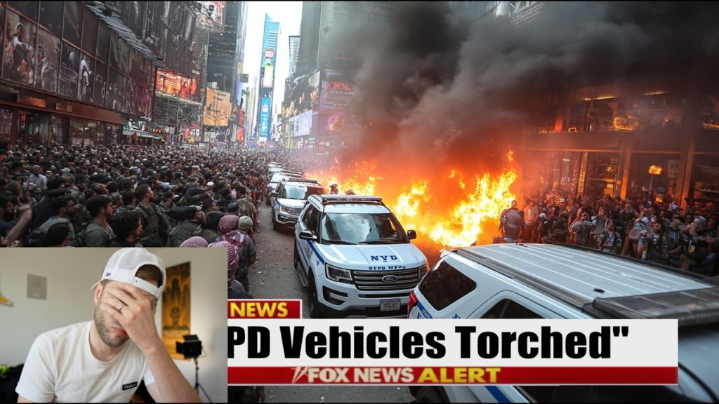 Protesters Torch Police Cars… as NYC Collapses
