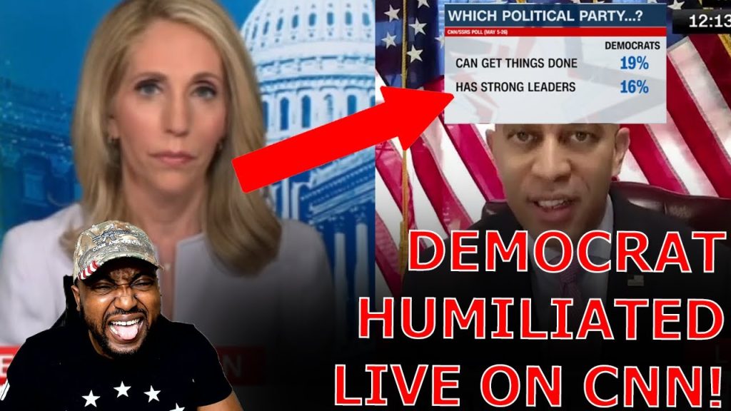 Democrat Leader HUMILIATED On CNN After Confronted With DEVASTATING Poll And FOLDING On Fake THREAT!