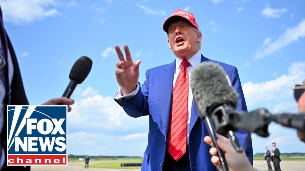 JUST NOW: Trump shares latest on potential Iran strike