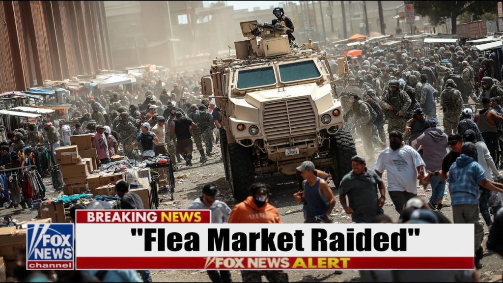 ICE ‘Wipes Out’ Flea Market… Deporting Every Single Migrant
