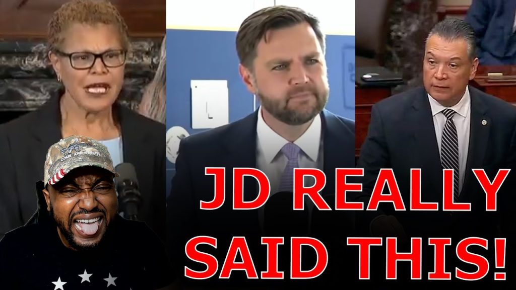 Democrats MELTDOWN CRYING RACISM Over JD Vance Calling WOKE Hispanic Senator ‘Jose’ During LA Trip!