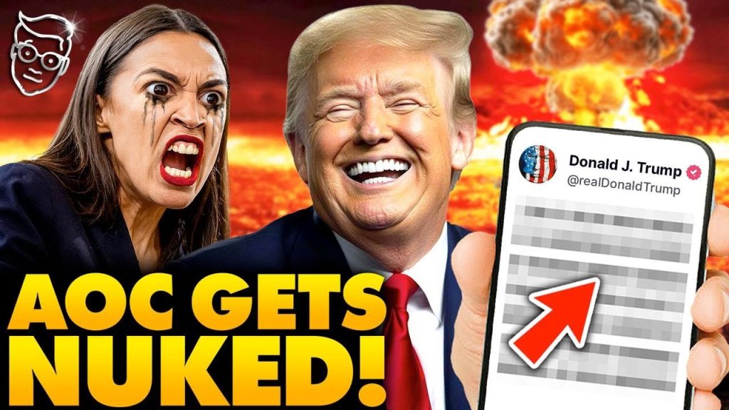 AOC Promises New Trump Impeachment after Trump Humiliates Her in Public | Total Psychotic Meltdown