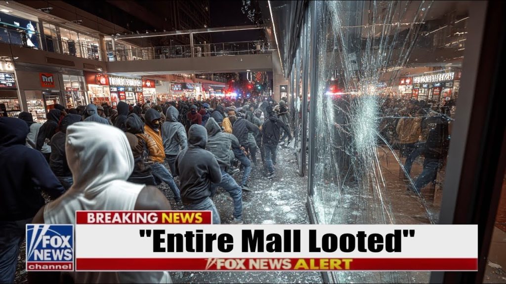 Mall Turns Warzone… as Looters ‘Finish Off’ California