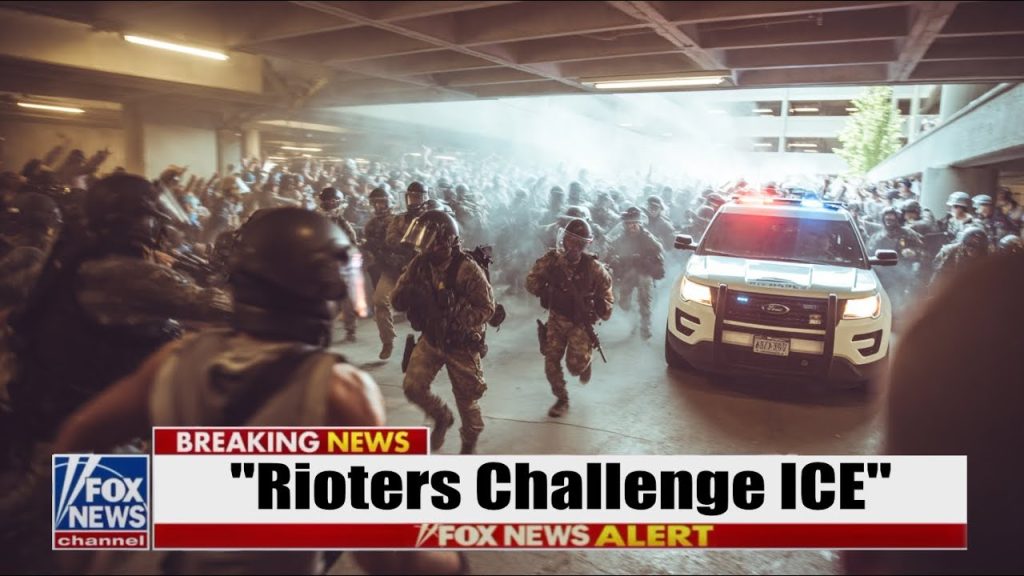 Rioters ‘Invade’ ICE Compound… Brutal Response Goes Viral