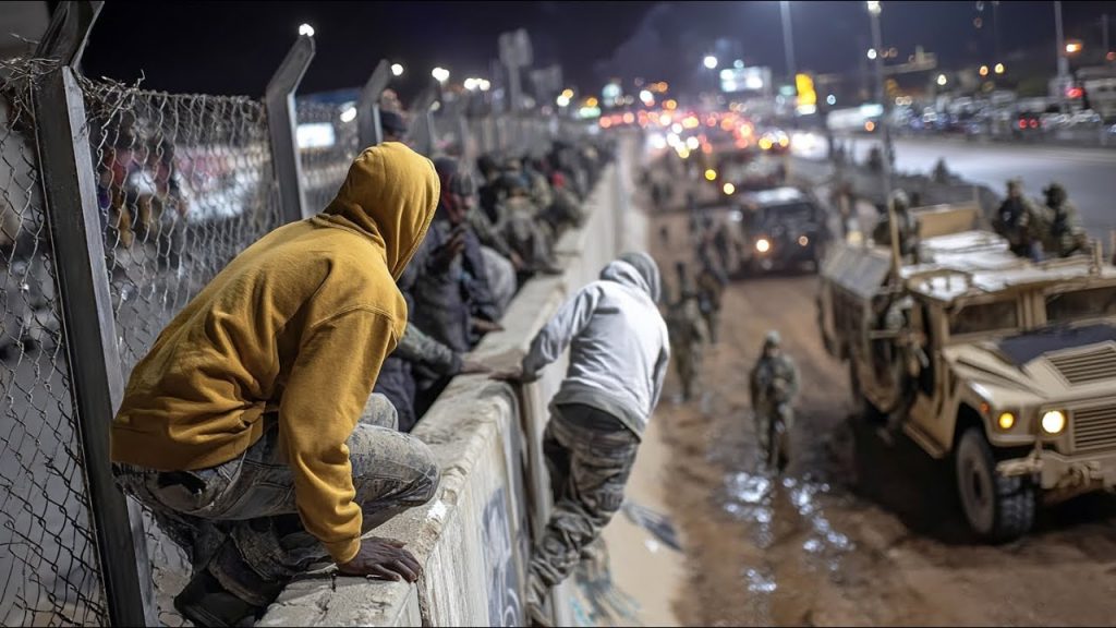 Migrants Sneak Into U.S. Army Base… Instantly Regret It