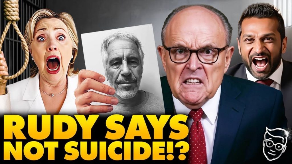 Rudy Giuliani Drops BOMBSHELL After Kash & Bongino Declare Epstein Suicide |  ‘Did NOT Kill Himself’
