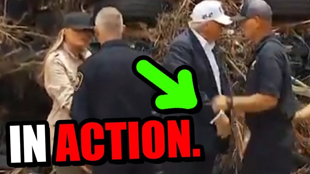 Someone filmed President Trump in an incredible act!