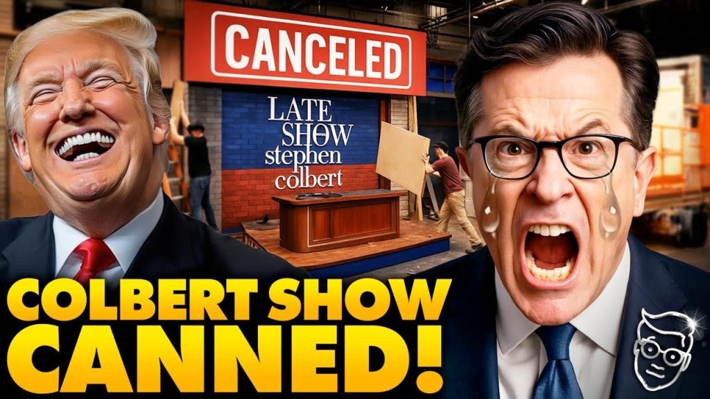 TRUMP CURSE: Stephen Colbert FIRED! The Late Show CANCELLED in Total Humiliation as Ratings Collapse