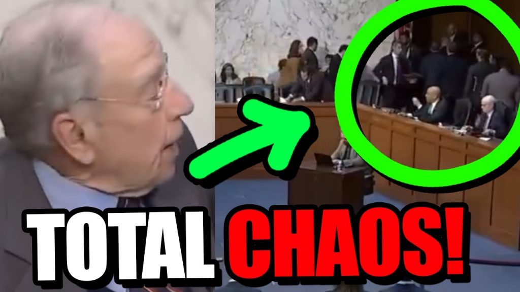 Democrats RUSHED OUT of hearing after all hell breaks LOOSE.