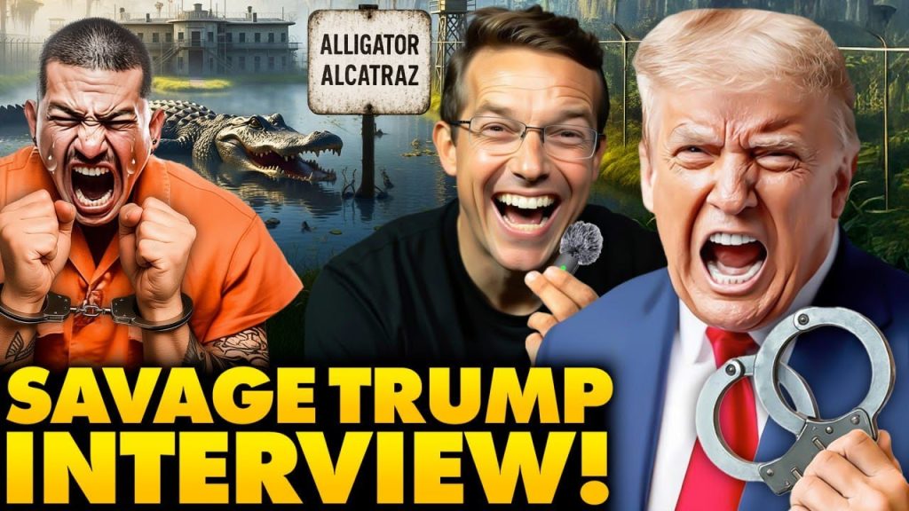 WELP: I Just Made International News Asking President Trump These Questions at ‘Alligator Alcatraz…