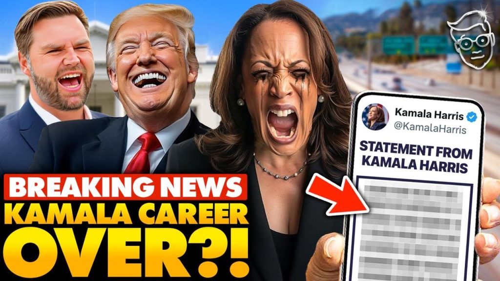 Kamala Harris Stuns Political World, Makes Shock Career Decision That Has JD Vance Jumping for Joy..