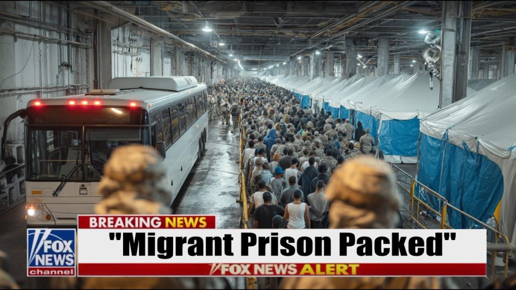 ICE Fills ‘Mega Prison’ in 24 Hours… as Trump Triples Deportations