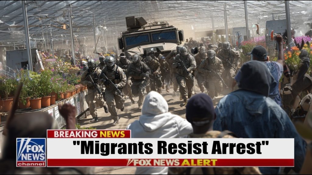 Migrants ‘Ambush’ ICE… as Illegal Greenhouse Gets Raided