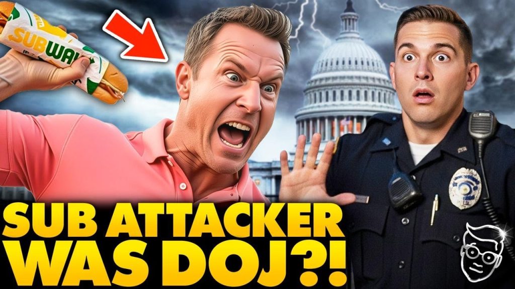 Unhinged Fed THROWS Subway Sandwich at DC Cops | Immediately Charged, Unmasked and FIRED