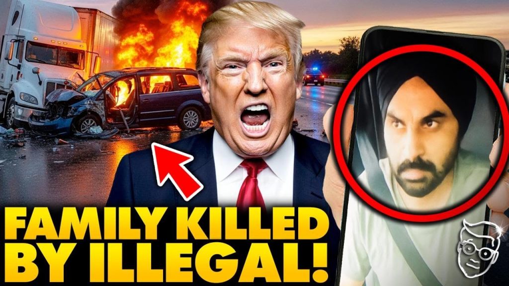 Internet RAGES as Illegal Alien Truck Driver KILLS 3 Americans With Semi, California Gave License