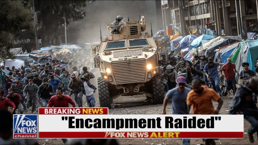 Trump FLATTENS Homeless Encampment… as Illegals Flee LA