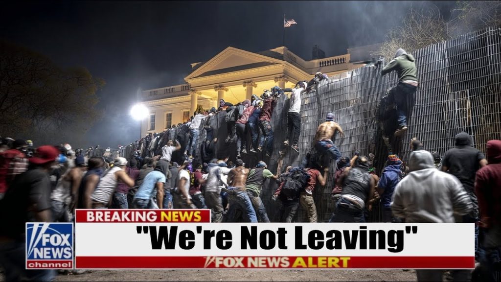 Migrant MOB BLOCKS Whitehouse… Demands ‘11 Million Illegals’ Stay FOREVER