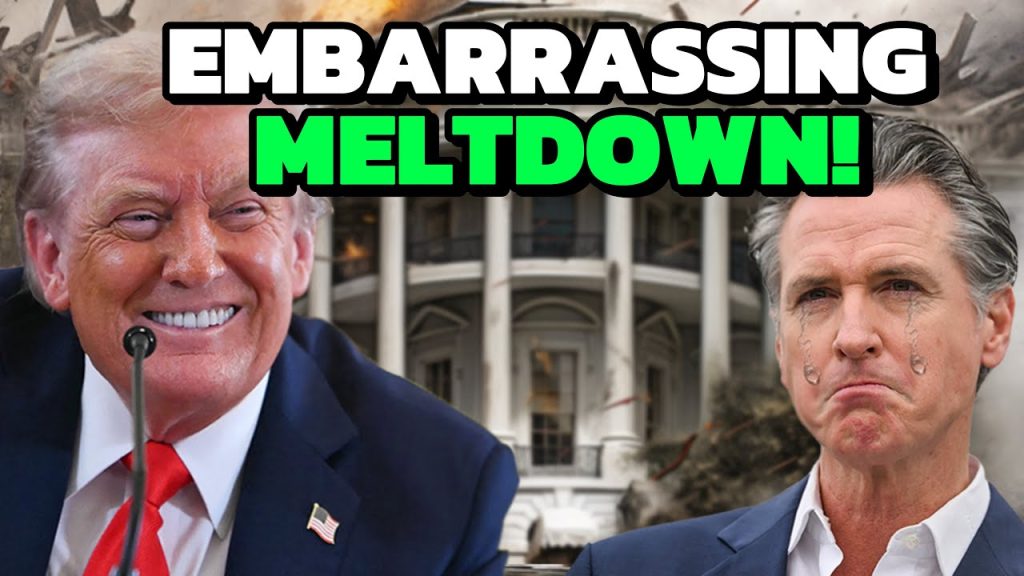 Newsom has DISASTER on STAGE with MASSIVE TRUMP MELTDOWN!