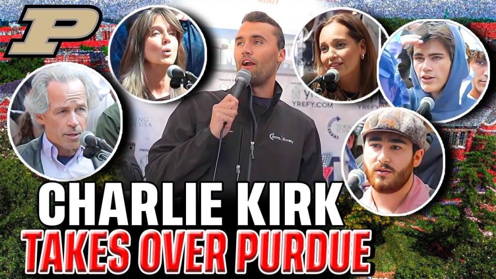 God Strikes the Hearts of Purdue During Debate With Charlie Kirk