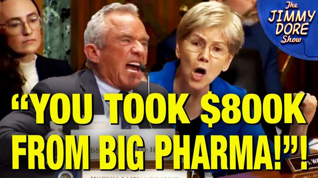 RFK Jr. EXPOSES Liz Warren’s Big Pharma Pay Offs To Her Face!