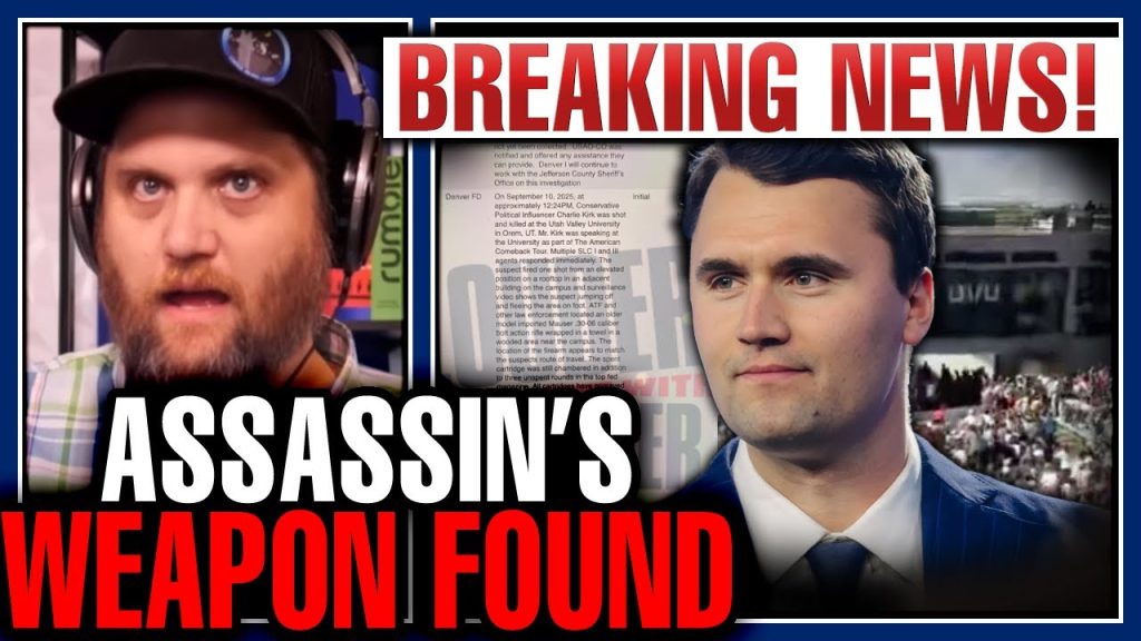Charlie Kirks Assassin Is A Trans Radical!  Weapon Found With Inscriptions On Ammo Leftists Did This