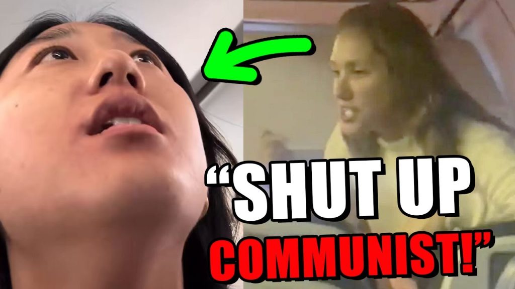 Plane full of passengers turn on rabid leftist trying to start something