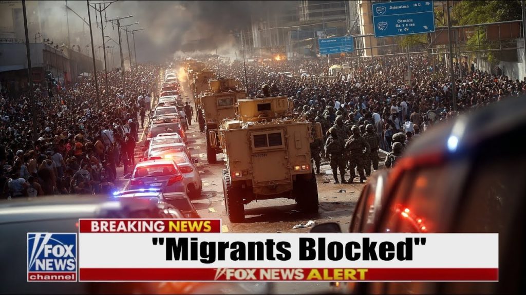 ICE HALTS ‘Invasion Convoy’… ESCORTS ‘Armada’ of Illegals BACK to MEXICO