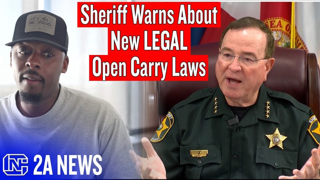 Sheriff Warns About New Legal Open Carry Laws