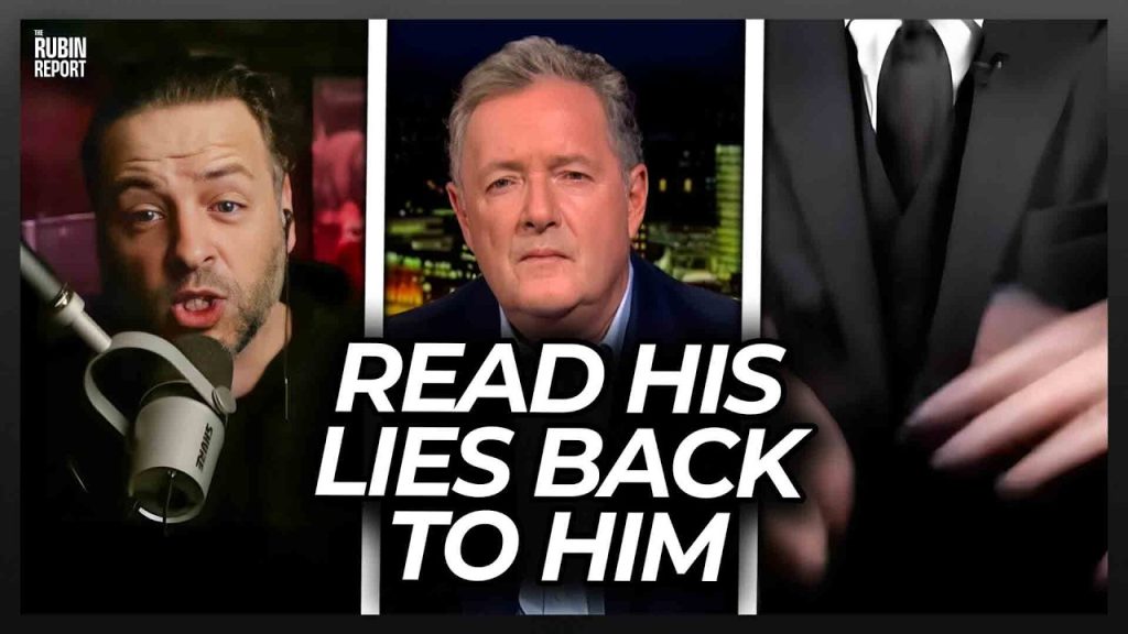 Leftist Walks Off ‘Piers Morgan’ as Republican Read His Lies Back to His Face