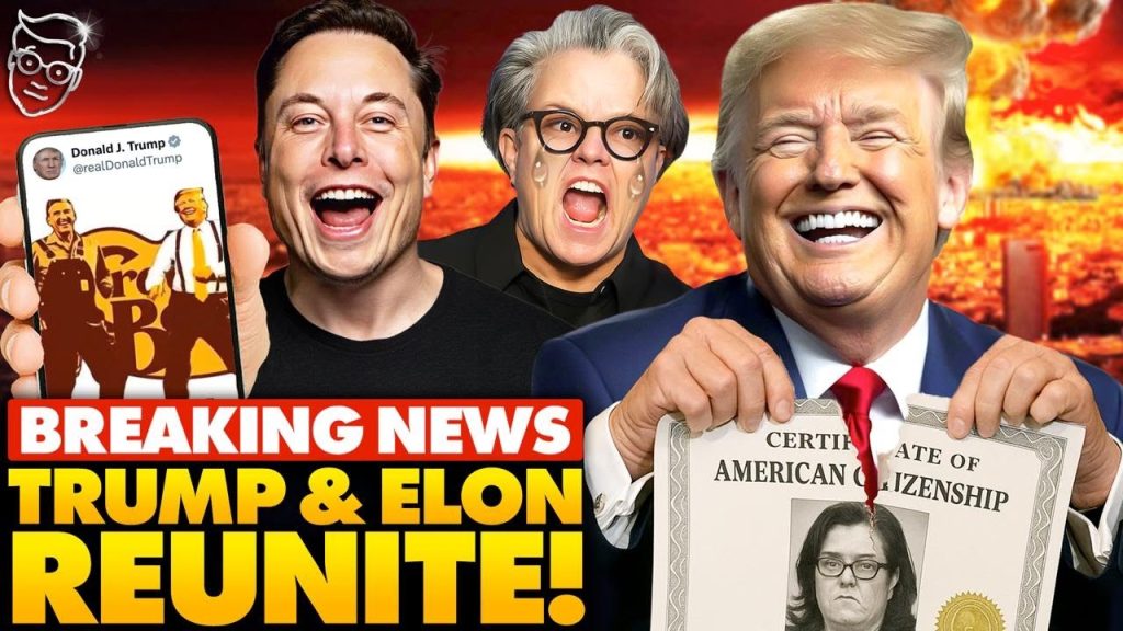 Trump Reunites With Elon Musk To Break Internet in Meme Rampage, Rip US Citizenship Away from Rosie Trump Reunites With Elon Musk To Break Internet in Meme Rampage, Rip US Citizenship Away from Rosie