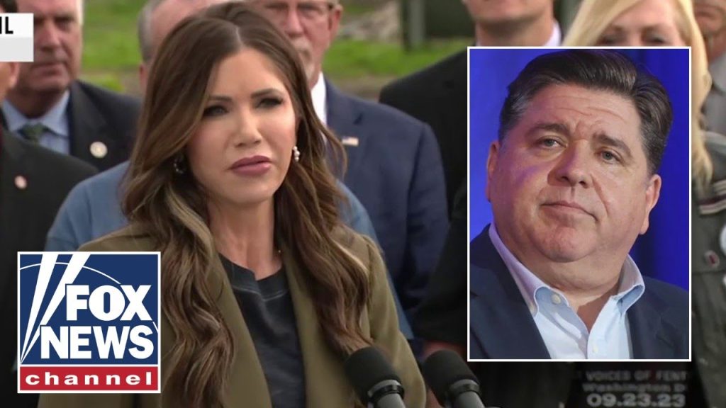 Kristi Noem ‘SHOCKED’ by JB Pritzker’s actions