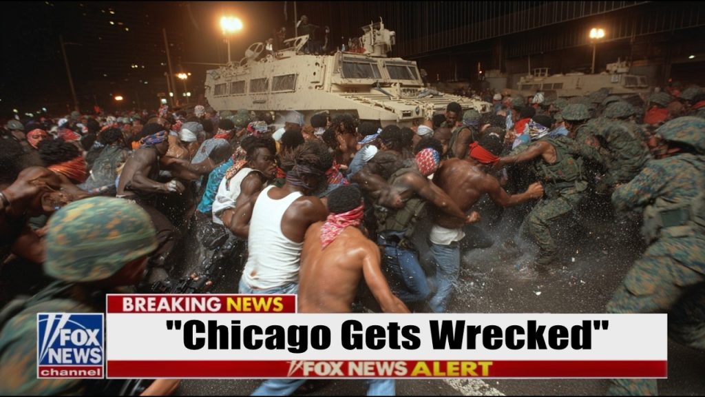 Illegals CRIPPLE Chicago’s Center… “ICE Marines” IGNORE Mayor, WIPE THEM OUT