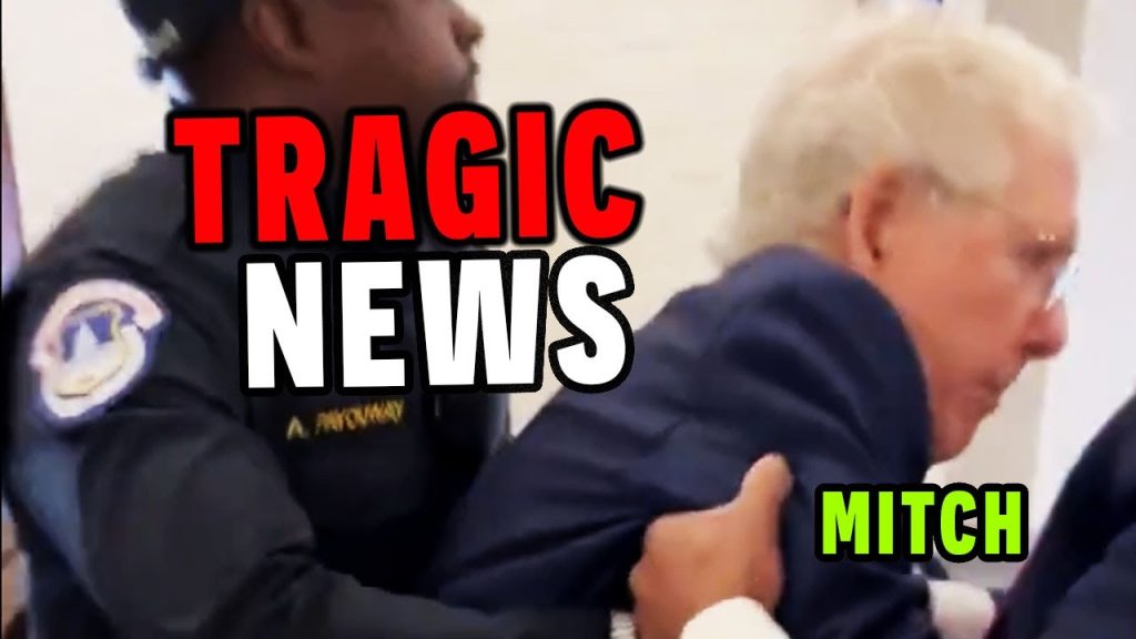 Just In – Tragic FALL For Mitch McConnell on Video – Terrifying Update