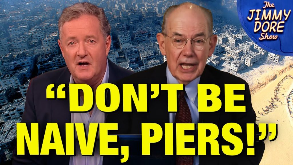 Piers Morgan SCHOOLED About Israel’s Ethnic Cleansing Plan!