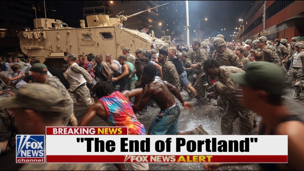 Illegals ASSAULT Portland Prison… “ICE Marines” Answer With PURE BRUTALITY