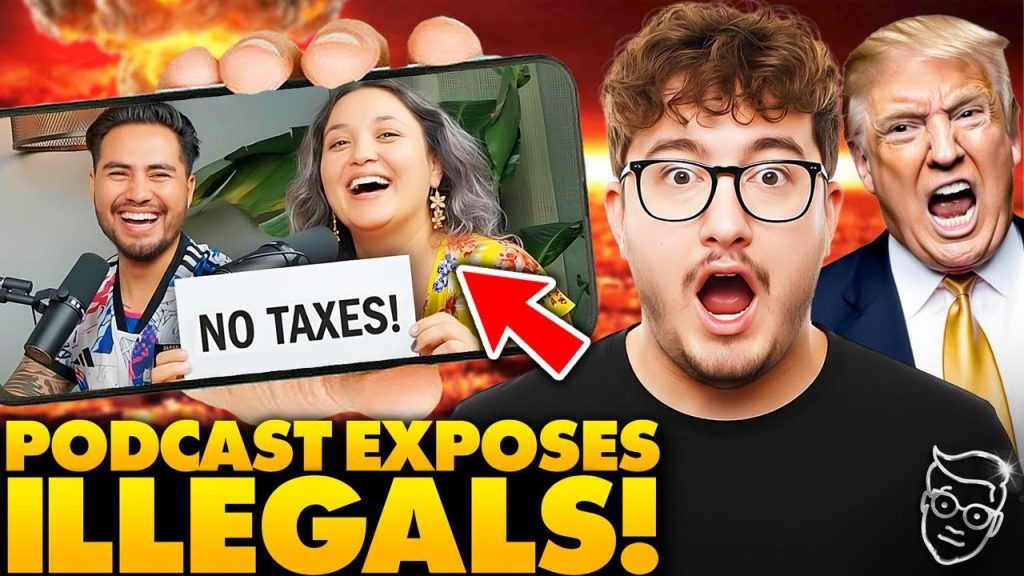 Illegals STUN Finance YouTuber! 0K in Debt, Pay NO Taxes, No Jobs | Internet Rages: ‘Deport NOW…’