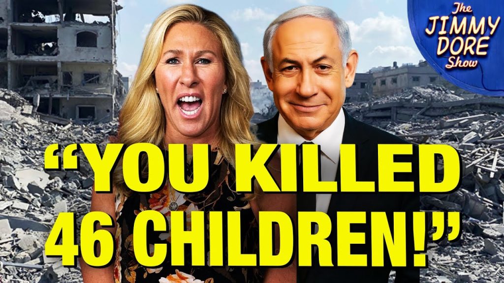 Marjorie Taylor Greene Accuses Israel Of War Crimes For Breaking Ceasefire!