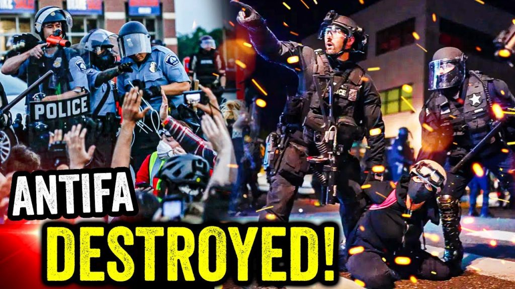 Portland ANTIFA Gets BRUTALLY DESTROYED By Trump’s ICE Agents!!!