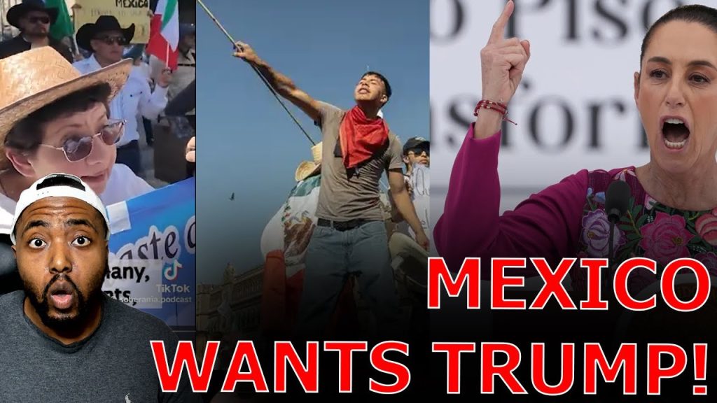 Liberals FUME As Pro Trump Mexicans BEG FOR HIS HELP During Protests Against WOKE President & Cartel Liberals FUME As Pro Trump Mexicans BEG FOR HIS HELP During Protests Against WOKE President & Cartel