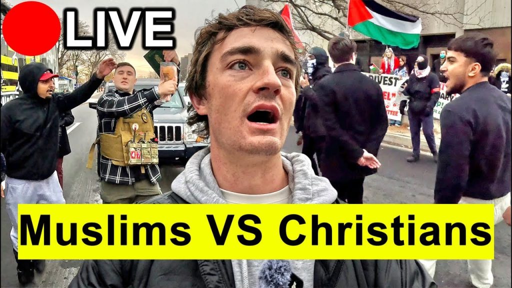 IRL Christians Protest Islamic Capital of Texas