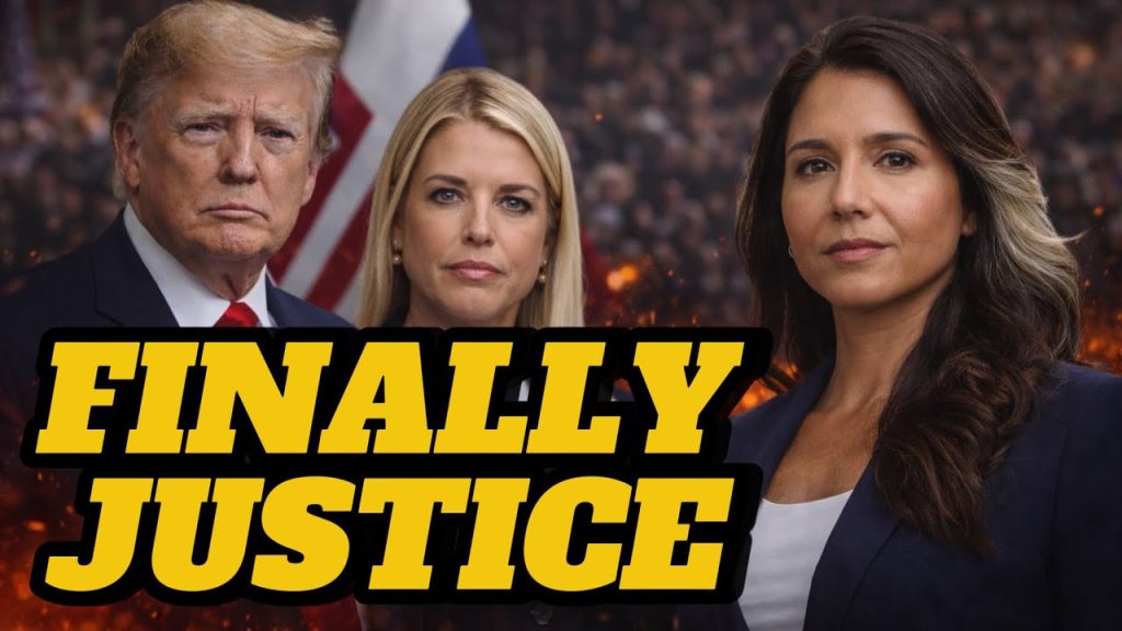 FINALLY! Pam Bondi ARREST WAVE & Tulsi Strikes Panic at FBI Raid