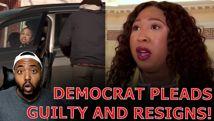 WOKE Black Democrat RUNS AWAY FROM MEDIA After RESIGNING As She PLEADING GUILTY To Felony Charges!