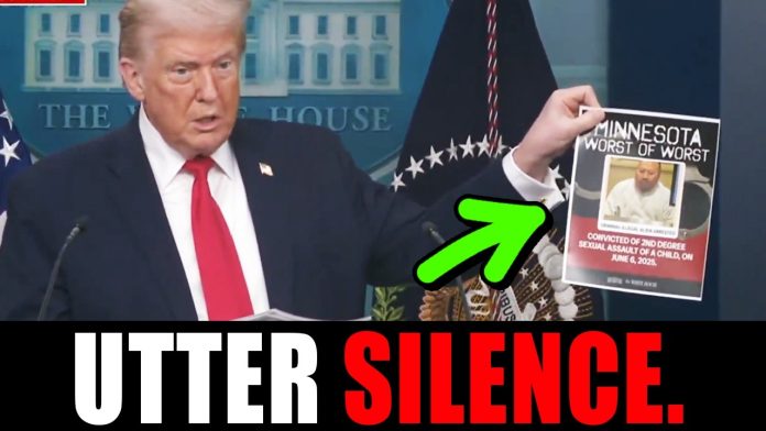 The room WENT SILENT after Trump pulled this out.