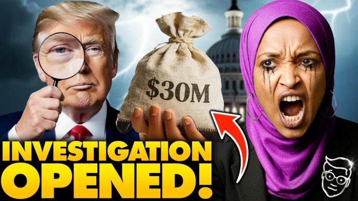 PANIC: Feds Finally Attacking llhan Omar's Corrupt $30M Fortune As Trump Shares Our BOMBSHELL Report