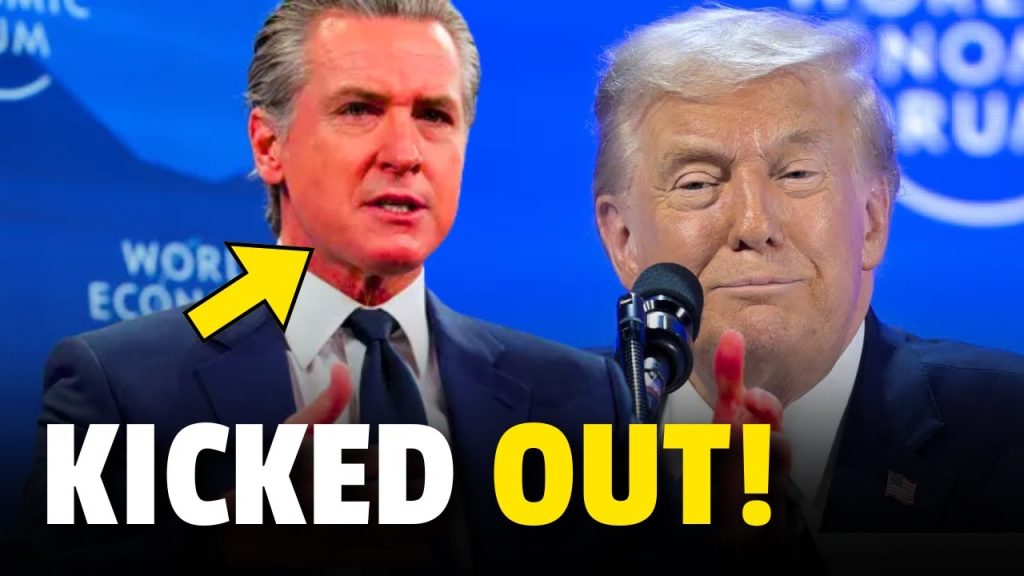 Gavin Newsom DEVASTATED After CALLING OUT Trump in Davos BACKFIRES!