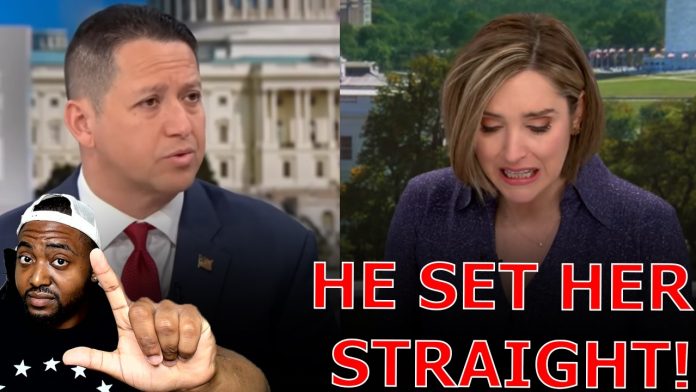 Hispanic Republican SCHOOLS CBS Anchor DEMANDING They FOLD TO Democrats On Deporting Illegals!