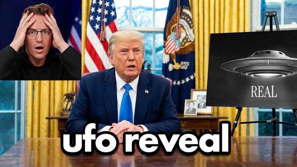 Trump Ready To Announce Aliens…