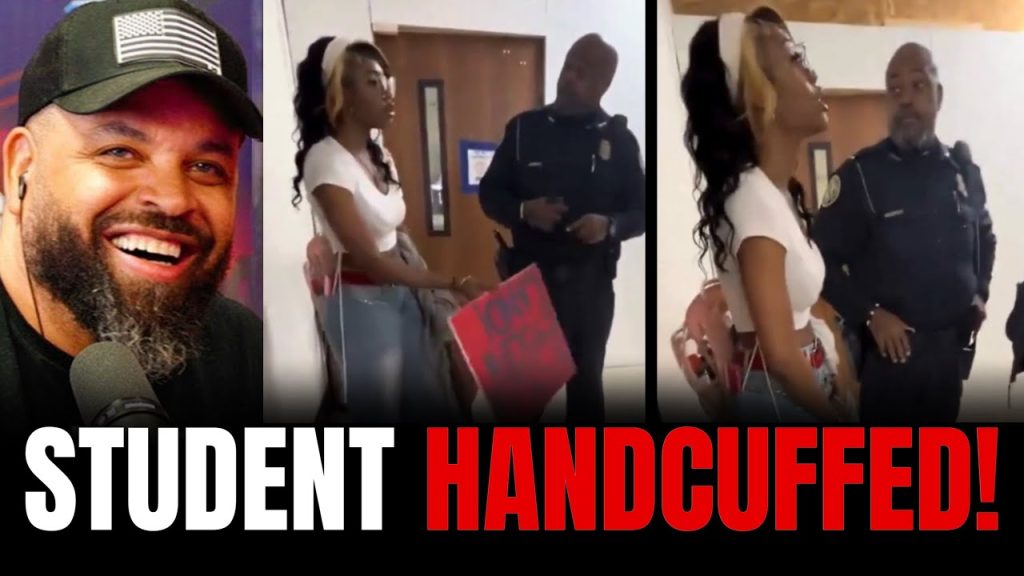 Student Refuses to Stop ICE Protest — Cops Take her Down 😳