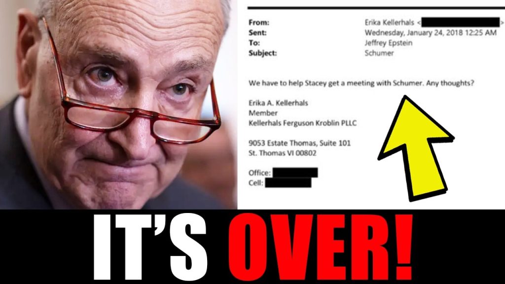CHUCK SCHUMER, YOU HAVE BEEN EXPOSED.