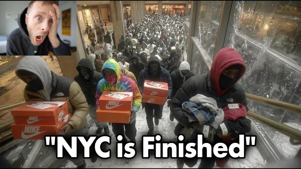 OUT OF CONTROL… Mobs Empty ENTIRE NYC MALL as Mamdani FIRES 5,000 POLICE